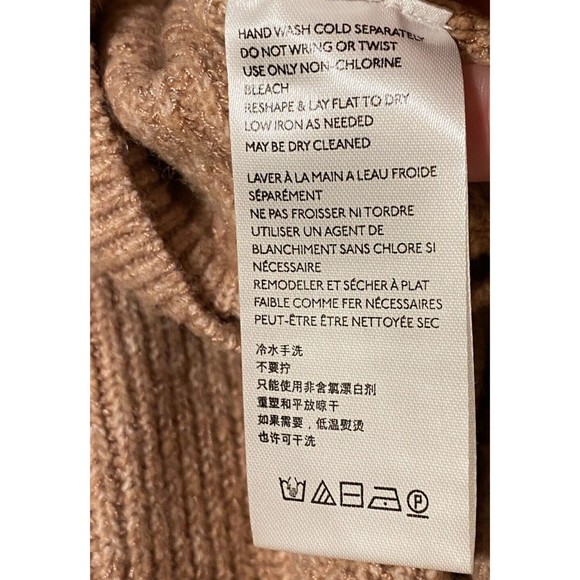 Free People Sienna Pink Wrap Knit Belted Sweater Dress Large NWOT - Picture 6 of 6